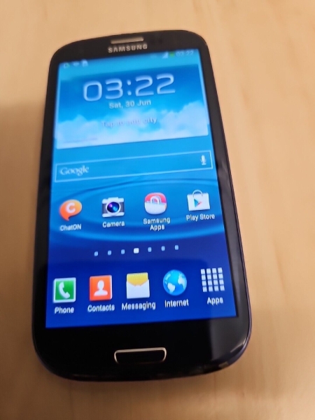 Samsung Galaxy S III LTE I9100 – 16 GB – Smartphone kieselblau (entsperrt)