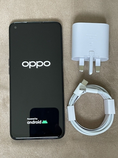 Oppo A54 5G Fluid Schwarz entsperrt 4GB RAM 64GB Smashed Screen funktioniert 670