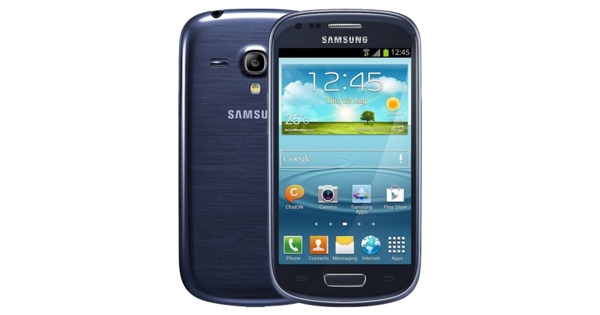 Samsung Galaxy S III Mini GT-I8190 8GB Smartphone – kieselblau