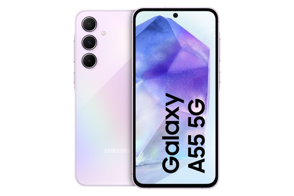 Samsung GALAXY A55 5G A556B Dual-SIM 256GB Lilac Android 14.0 Smartphone