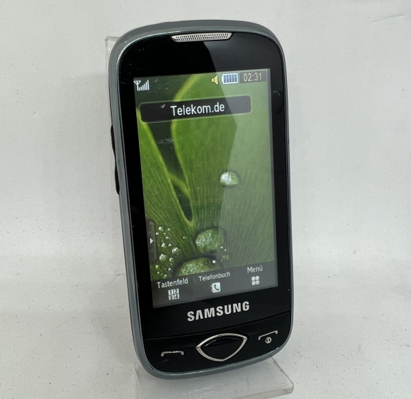 Samsung GT-S5560 Smartphone in Schwarz (Recht guter Zustand und ohne Simlock)