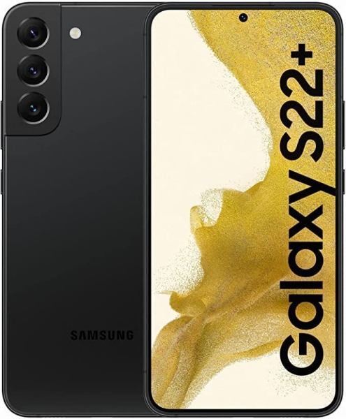 SAMSUNG Galaxy S22+ 5G 256GB Phantom Black – Hervorragend – Smartphone