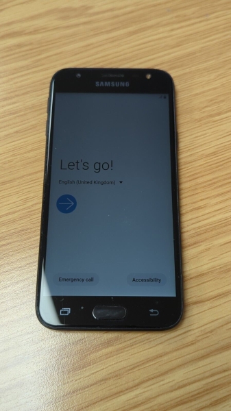 Samsung Galaxy J3 (2017) SM-J330FN – 16GB – schwarz (entsperrt) Smartphone Handy
