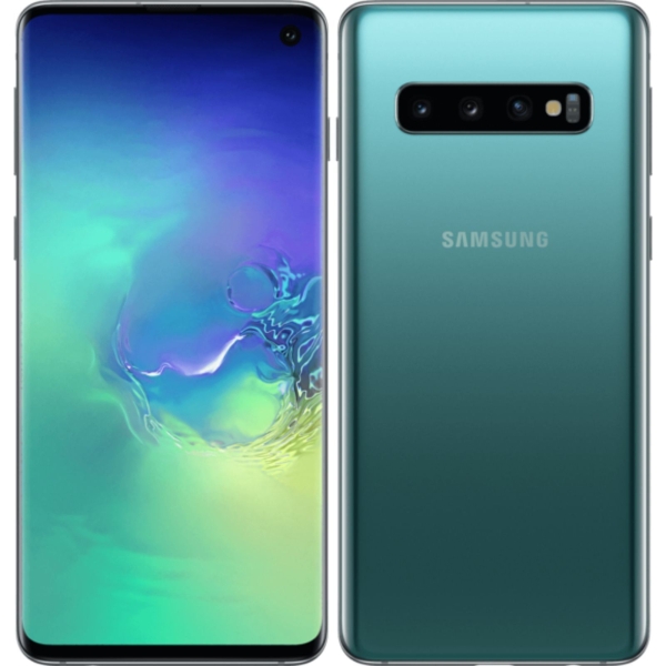 SAMSUNG Galaxy S10 128GB Prism Green – Sehr Gut – Smartphone