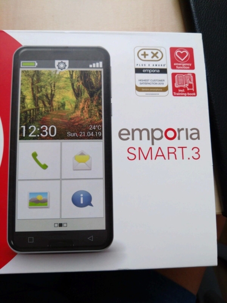 Senioren Smartphone emporia     Smart.3 (Ohne Simlock)