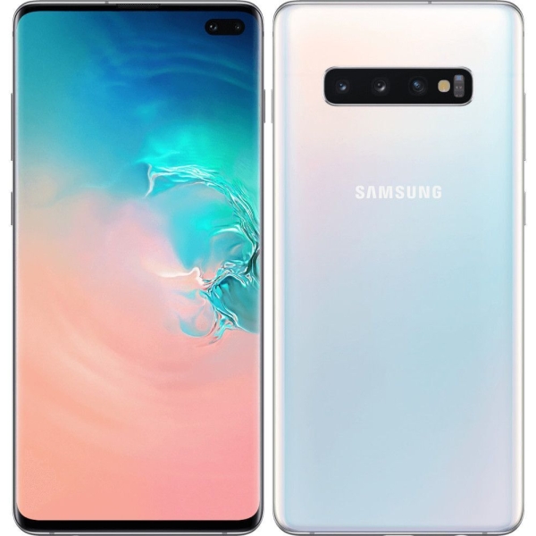 SAMSUNG Galaxy S10+ 512GB Ceramic White – Gut – Smartphone