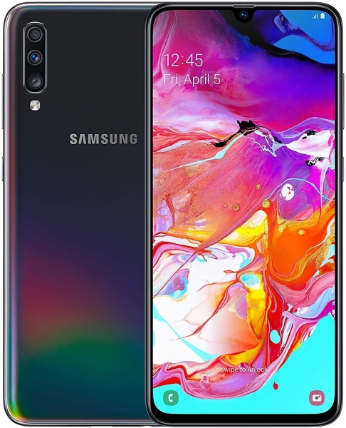 SAMSUNG Galaxy A70 128GB Schwarz – Gut – Smartphone