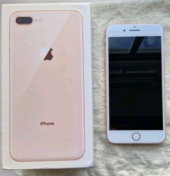 Neuwertig Apple iPhone 8 Plus 256GB Smartphone (entsperrt) – gold. **99% Akku**