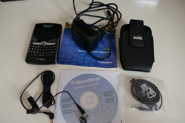 BlackBerry  8800 – Schwarz (Ohne Simlock) Smartphone, guter Zustand