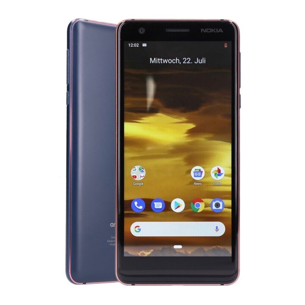 Nokia 3.1 Dual-SIM 16GB Blau Smartphone Kundenretoure wie neu