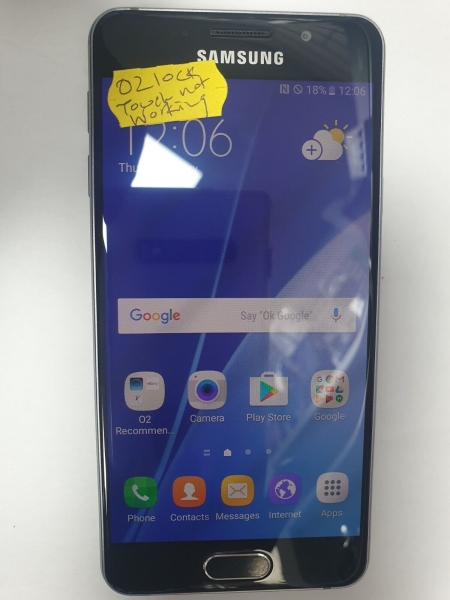 Samsung Galaxy A3 Smartphone – blauer Topas Touch ohne W