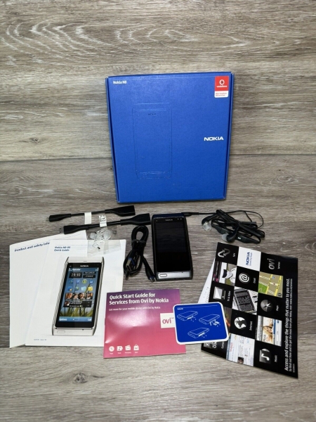 Nokia N8-00 N Serie – 16GB – Smartphone – Box – Zubehör – funktioniert