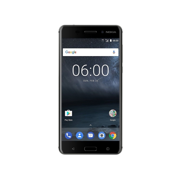 Nokia 6 schwarz 32GB LTE Android Smartphone ohne Simlock 5,5″ Display 16MPX