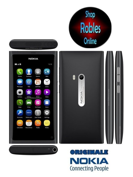 Nokia N9-00 16GB Black (Ohne Simlock) Smartphone GPS 8MP WLAN Original TOP OVP