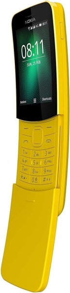 Authentisch – Nokia 8110 4G – gelb – entsperrt – WLAN – WhatsApp – versiegelt verpackt