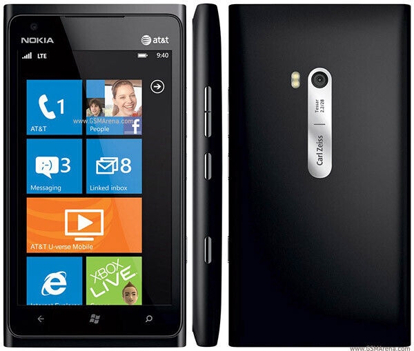 Nokia  Lumia 900 – 16GB – Schwarz (Ohne Simlock) Smartphone