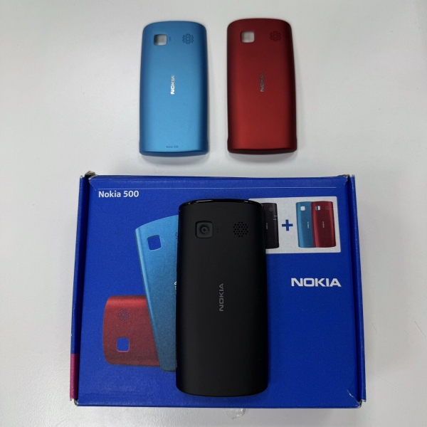 Nokia 500 – 2GB – Schwarz Blau Rot OVP Smartphone ( Ohne Simlock )