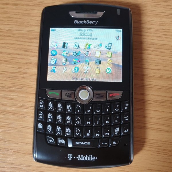 BlackBerry  8800 – Schwarz (Ohne Simlock) Smartphone