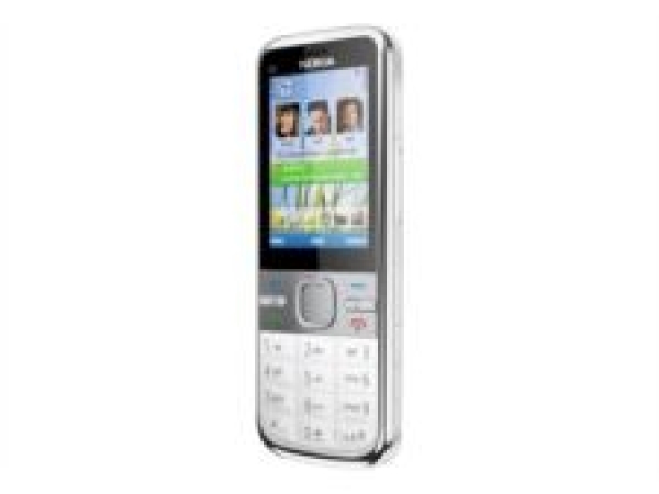 Nokia  C5-00 – Weiß (Ohne Simlock) Smartphone (002X894)