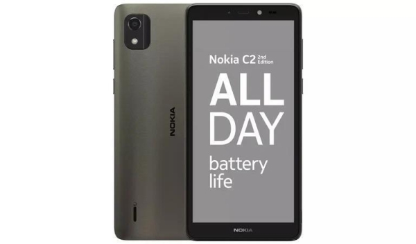 Nokia C2 Android 11 Smartphone 5,7″ D.SIM 2GB 32GB grau entsperrt (A)