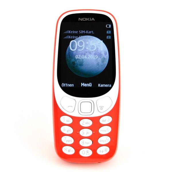 Nokia 3310 Smartphone Tastenhandy mit Farbdsplay 2017 Rot I Gebraucht