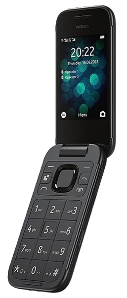 Nokia 2660 4G Flip Smartphone schwarz werkseitig entsperrt