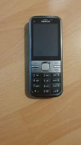 Nokia  C5 (C5-00.2), 5MP, Grau und Schwarz, Original,  Smartphone