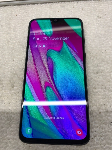 Samsung Galaxy A40 64GB entsperrt simfrei Android Smartphone (Touch funktioniert nicht)