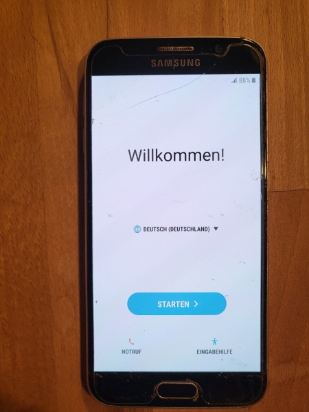 Samsung  Galaxy S6 5.1″ 16MP 3GB-32GB Android 5.0 Smartphone – Schwarz