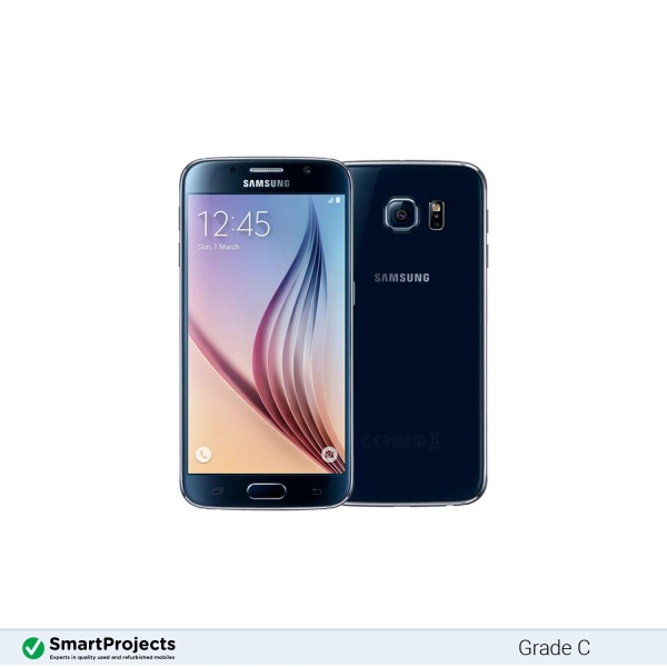 Samsung Galaxy S6 Sapphire Black 32 GB Grade C – entsperrtes Smartphone