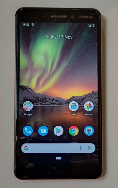 Schwarz Kupfer Nokia 6.1 32GB entsperrt Simfrei Android Smartphone