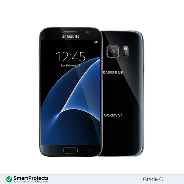 Samsung Galaxy S7 Anthrazitschwarz 32 GB Klasse C – entsperrtes Smartphone