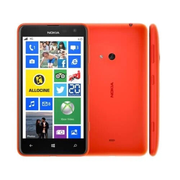 Neu Nokia Lumia 625 3G 5MP 8GB rot Windows Handy in einwandfreiem Zustand