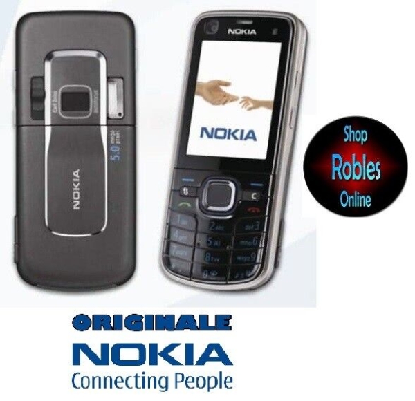 Nokia 6220 Classic Black (Ohne Simlock) 3G 5MP GPS Radio Smartphone Original OVP