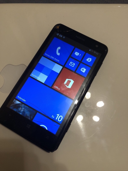 Nokia  Lumia 625 – 8GB – Schwarz Smartphone microsoft OS