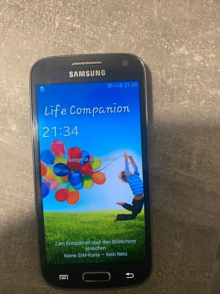 Samsung Galaxy S4 mini GT-I9195 – 8GB – Blue  Smartphone