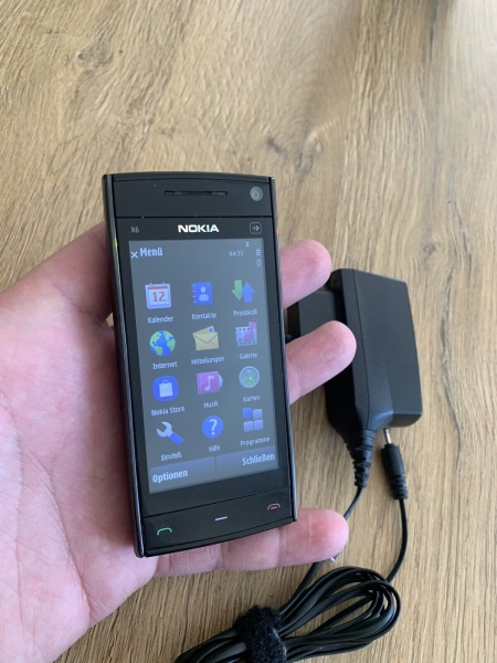 Nokia  X6-00 Navi Edition — Schwarz (Ohne Simlock) Smartphone Top Zustand !!