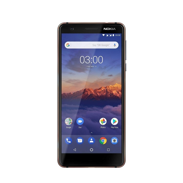 Nokia 3.1 Version 2018 Smartphone Android Dual Sim 16 GB blau „sehr gut“