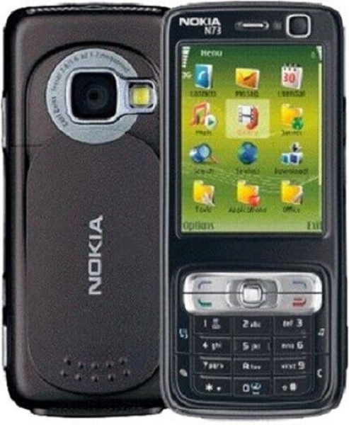 Nokia  N73 – Schwarz (Ohne Simlock) Smartphone