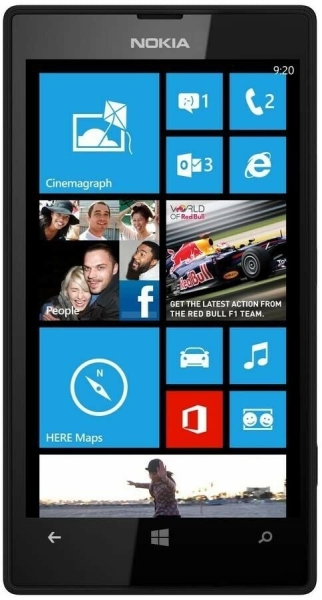 Nokia Lumia 520 – 8GB – Schwarz (Three) Smartphone