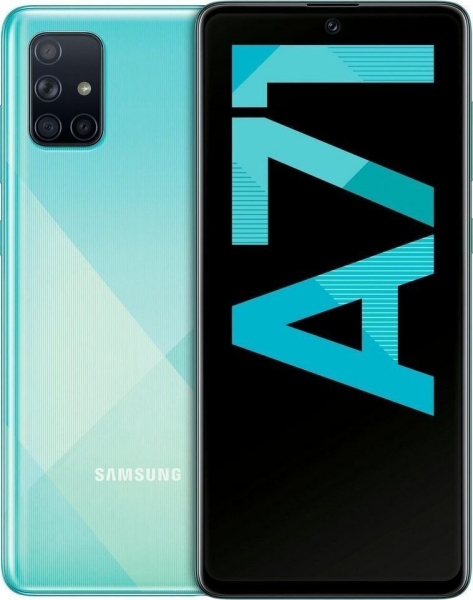 SAMSUNG Galaxy A71 128GB Prism Crush Blue – Sehr Gut – Smartphone