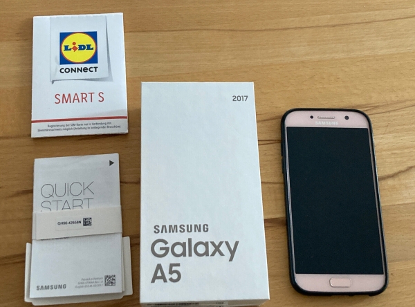 Samsung Galaxy A5 2017 Rosa 32GB Ohne Simlock Smartphone