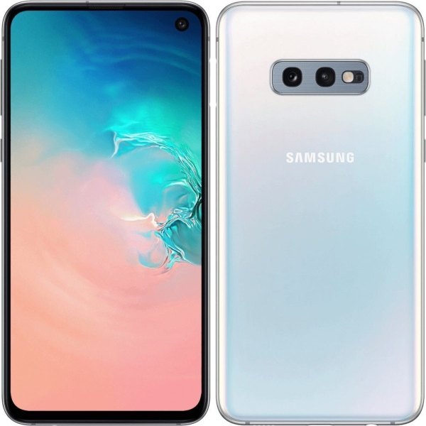 SAMSUNG Galaxy S10e 128GB Prism White – Hervorragend – Smartphone