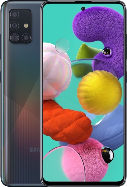 SAMSUNG Galaxy A51 128GB Prism Crush Schwarz – Hervorragend – Smartphone