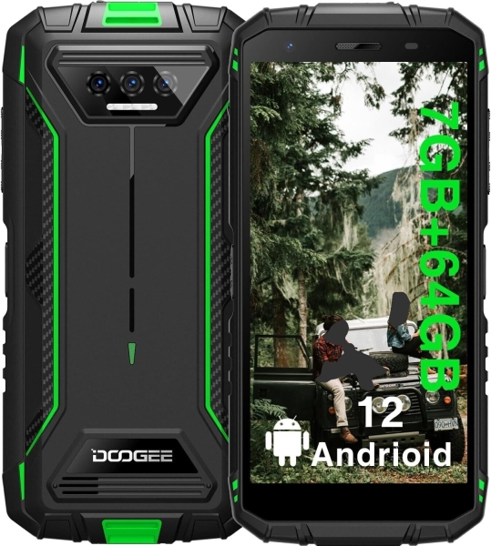 DOOGEE S41 Pro (2023) robustes Smartphone, Android 12 robustes Telefon, 6300mAh, 64 GB-