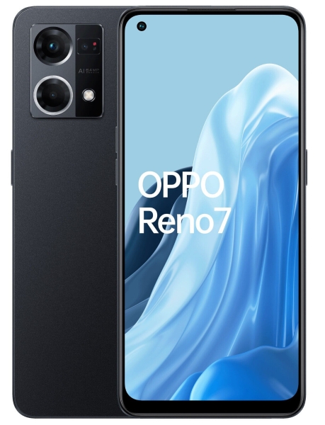 OPPO Reno 7 schwarz 5G Dual SIM 8GB/128GB werkseitig entsperrt Smartphone NEU