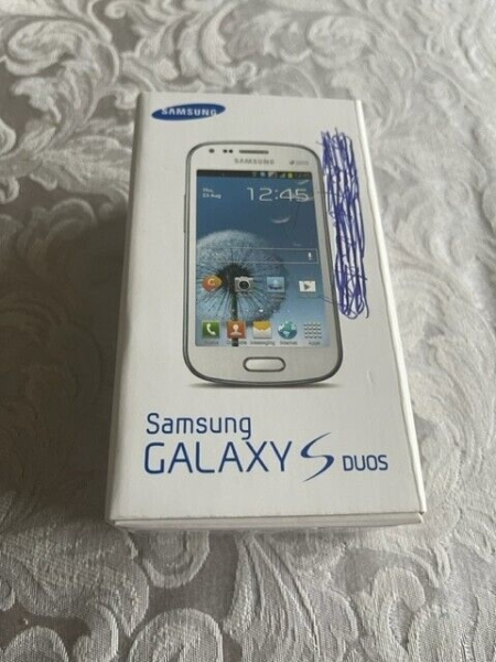 Samsung Galaxy S Duos GT-S7562 – 4GB – Pure White (Ohne Simlock) Smartphone