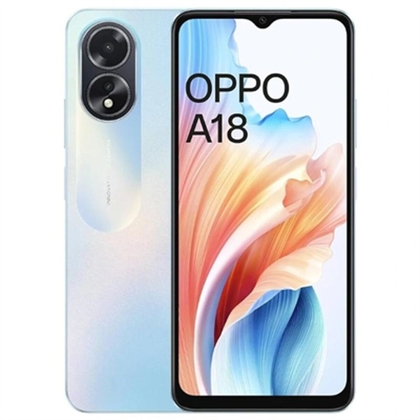 Smartphone Oppo A18 6,5″ MediaTek Helio G85 4 GB RAM 128 GB Blau Schwarz