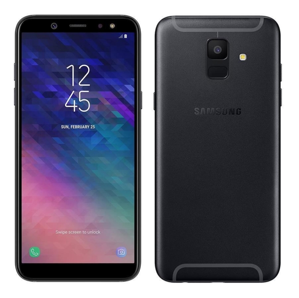 Samsung Galaxy A6 (2018) Black SM-A600F DS 32GB/3GB LTE Android Smartphone NEU