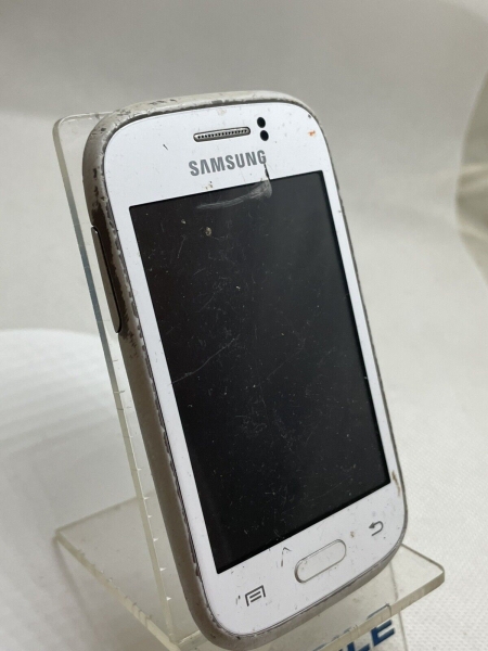 Defekt Samsung Galaxy Young S6310 – weißes Smartphone